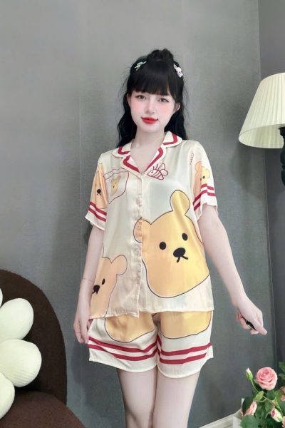 Mulberry Silk Short Pant Pajama Set